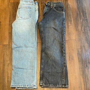 Boys jeans wrangler and wonder nation